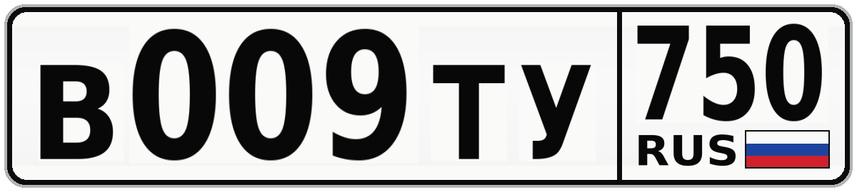 В009ТУ 750