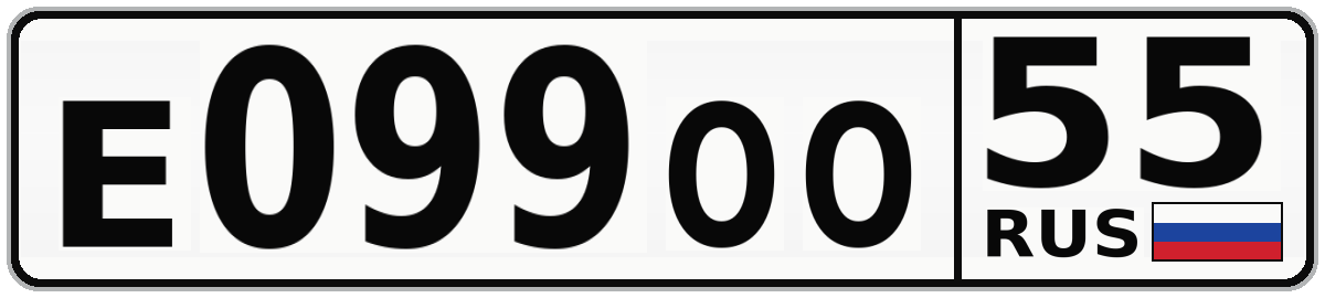 Е099ОО 55