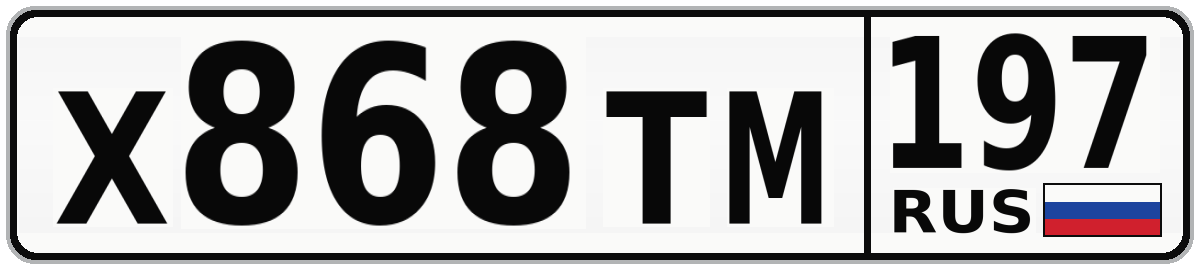 Х868ТМ 197